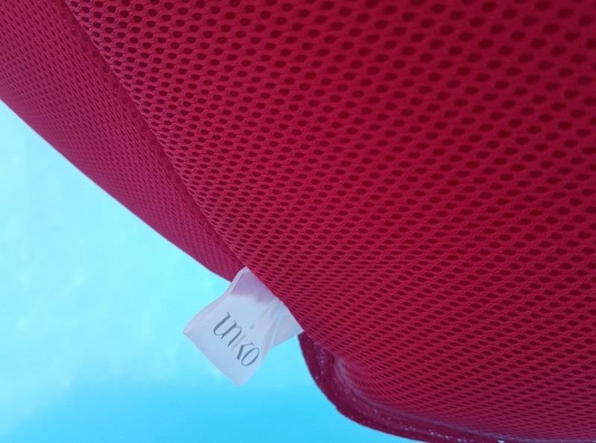 Poltrona galleggiante in tessuto da esterno Aqua red