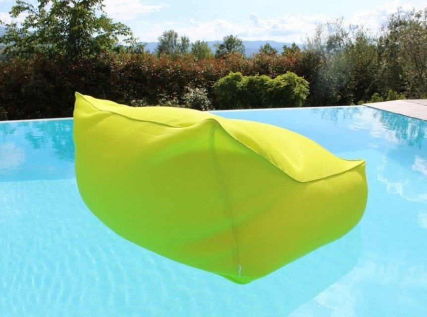Poltrona galleggiante in tessuto per piscina