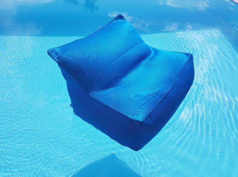 Poltrona galleggiante Aqua Turchese