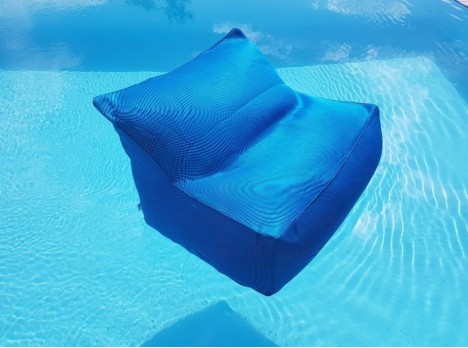 Poltrona galleggiante Aqua Turchese