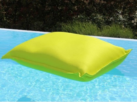 Cuscino gigante galleggiante giallo