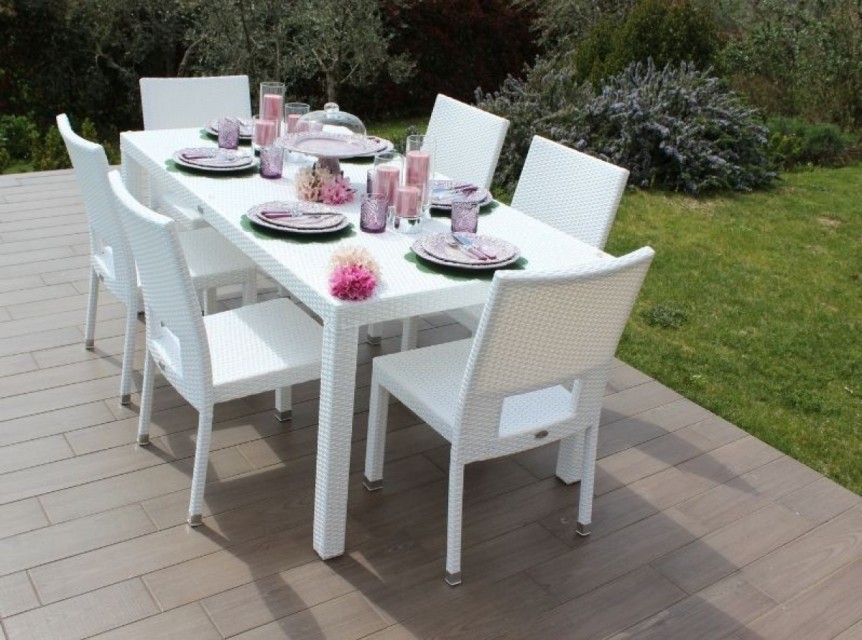 Mauritius tavolo da esterno