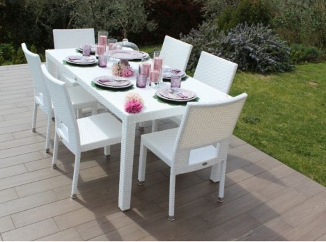 Mauritius tavolo da esterno