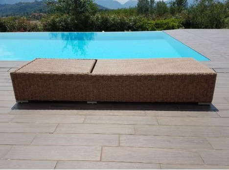 Lettino da giardino Mira