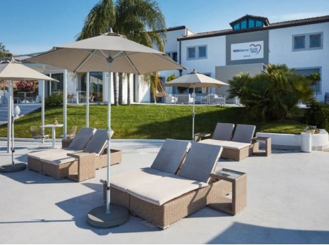 Sdraio per esterni in rattan sintetico di qualità