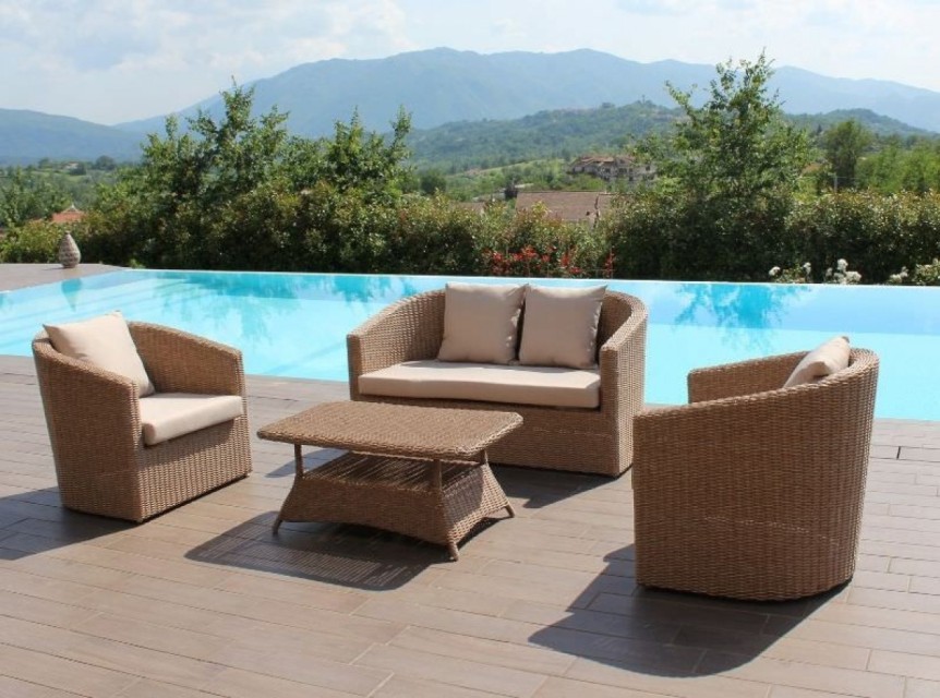 Divano per esterno di design