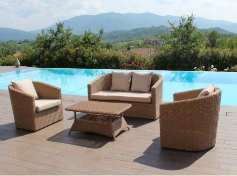 Divano per esterno di design