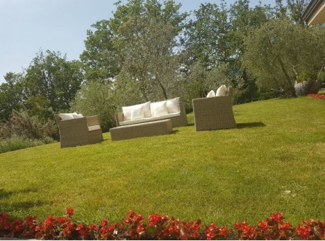 Divano per esterno di design