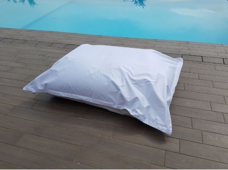 Cuscino gigante per esterno bianco