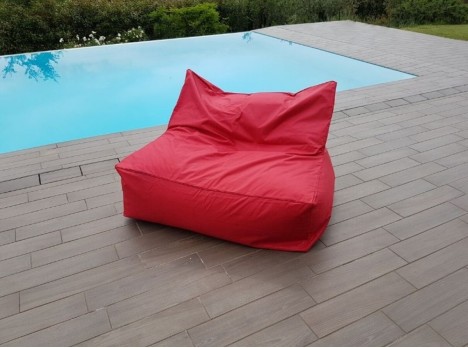 Cuscinone poltrona Twin red