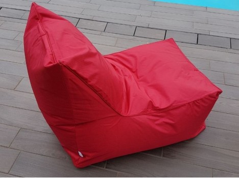 Poltrona cuscino da esterno in tessuto