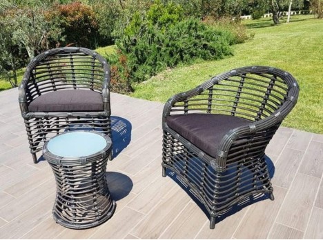 Set due posti arredo bar esterno