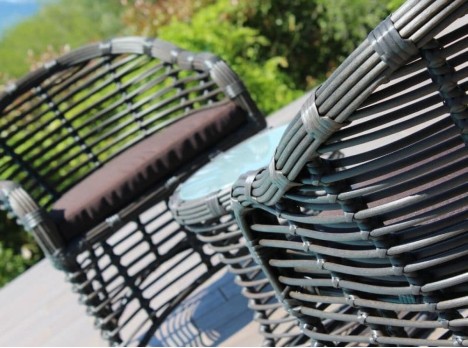 Set due posti da esterno di design