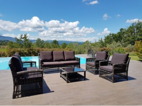 Salotto da giardino di design Logan