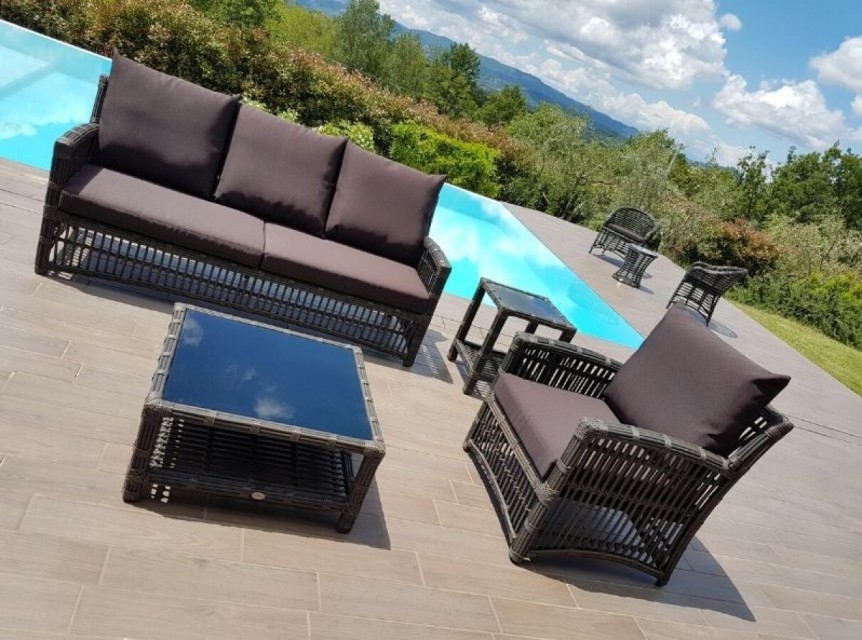 Salotto da esterno di design Logan