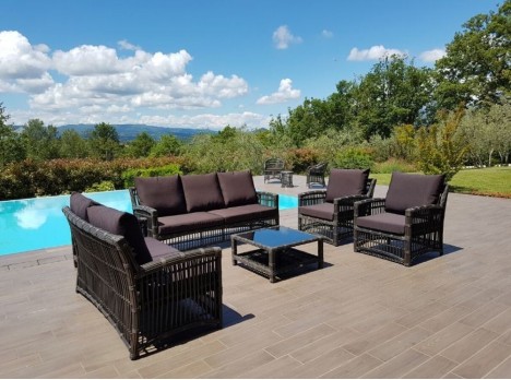 Salotto da giardino Logan