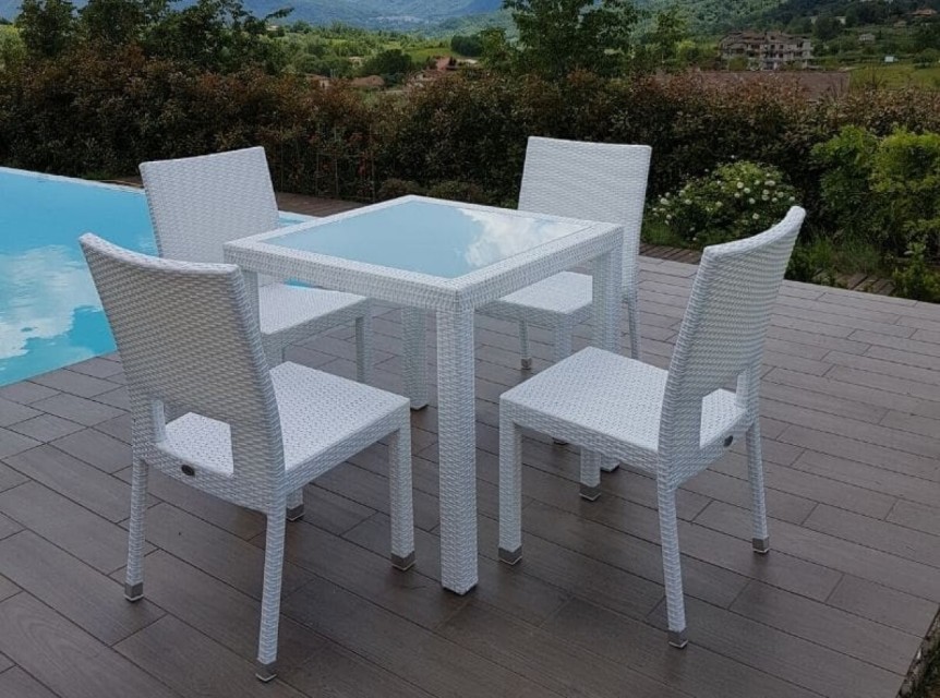 Tavolo da esterno Java White