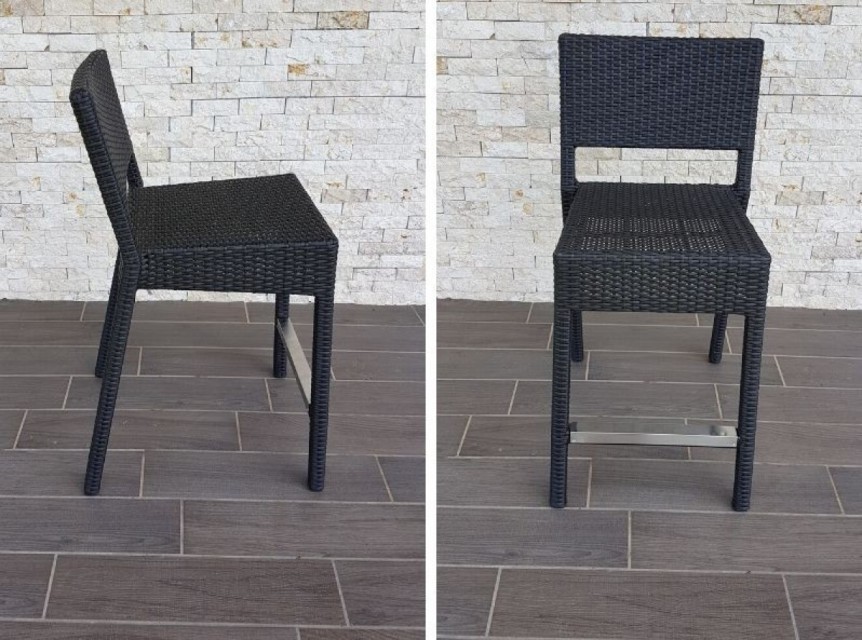 Sgabelli alti per esterno Duo