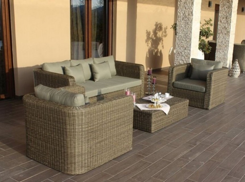 Salotto outdoor Byron Grey