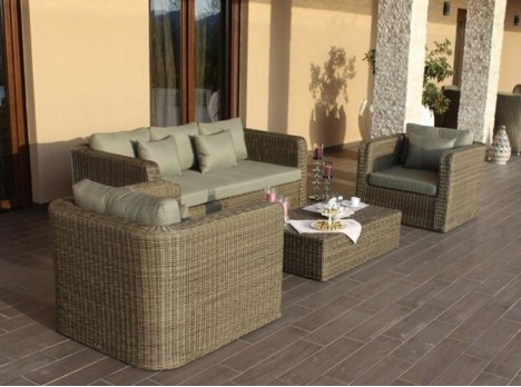 Salotto outdoor Byron Grey