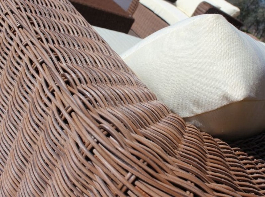 Fibra sintetica tonda effetto naturale