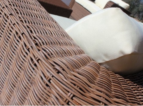 Fibra sintetica tonda effetto naturale