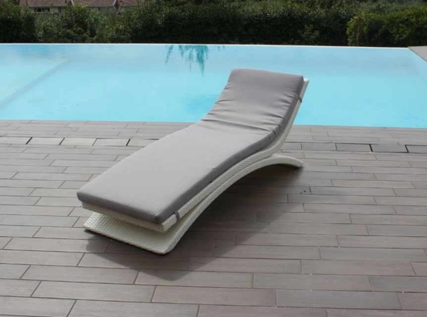Lettino per esterno di design