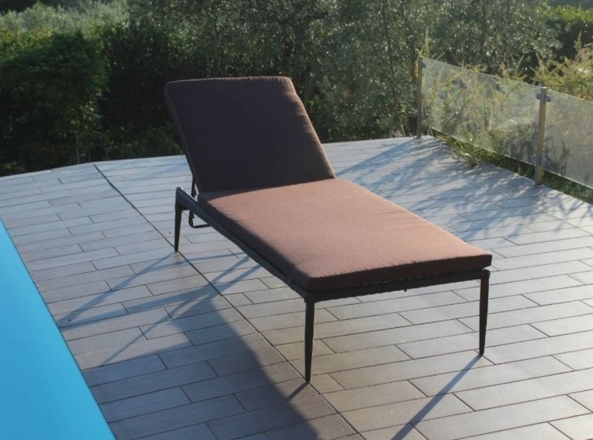 Intreccio in fibra sintetica piatta