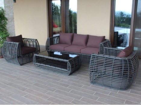 Salotto per esterno di design