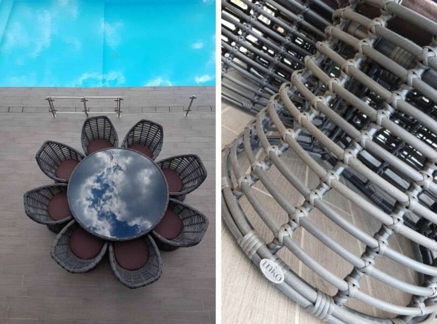 Tavolo da giardino esclusivo