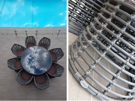 Tavolo da giardino esclusivo