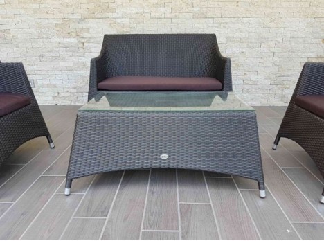 Divanetto per esterno impilabile