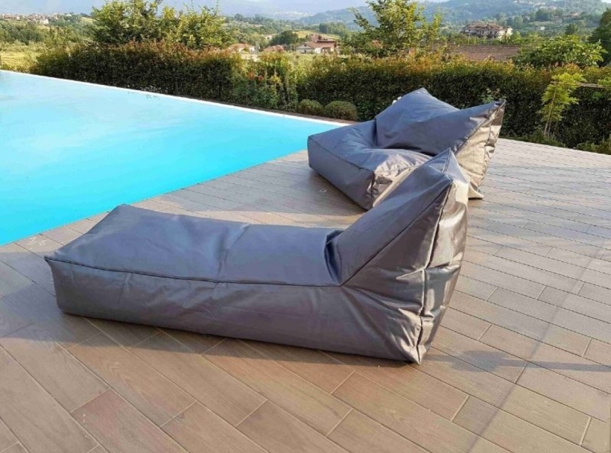 Cuscino gigante lettino da esterno