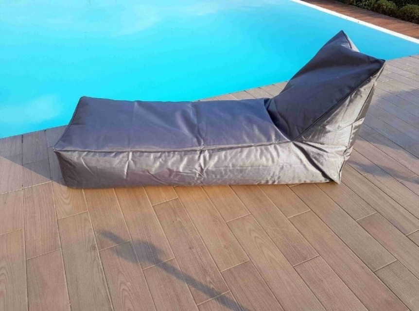 Maxi cuscino a lettino da esterno