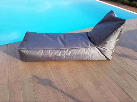 Maxi cuscino a lettino da esterno