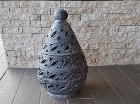 Lanterna artigianale in terracotta