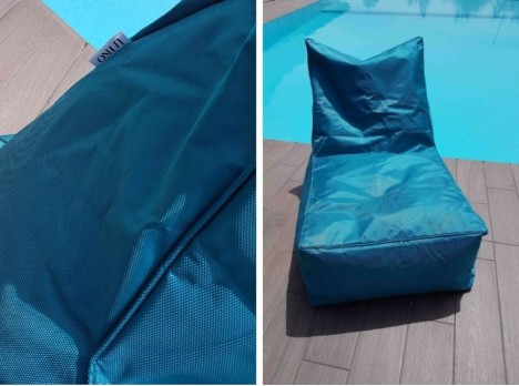 Poltrona in tessuto per esterno