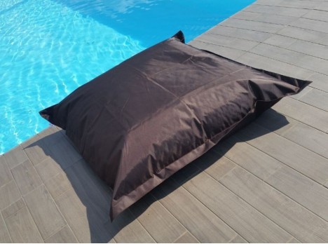 Cuscino gigante da esterno Marrone