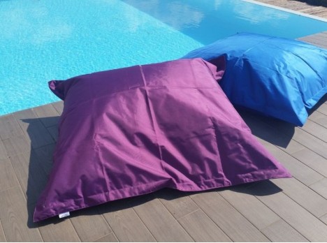 Cuscino gigante per esterno in tessuto