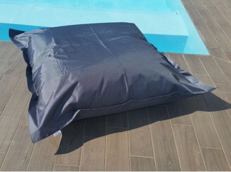 Cuscino gigante per esterno grigio