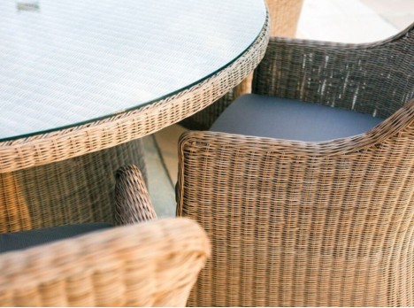 Poltrone da esterno con schienale alto