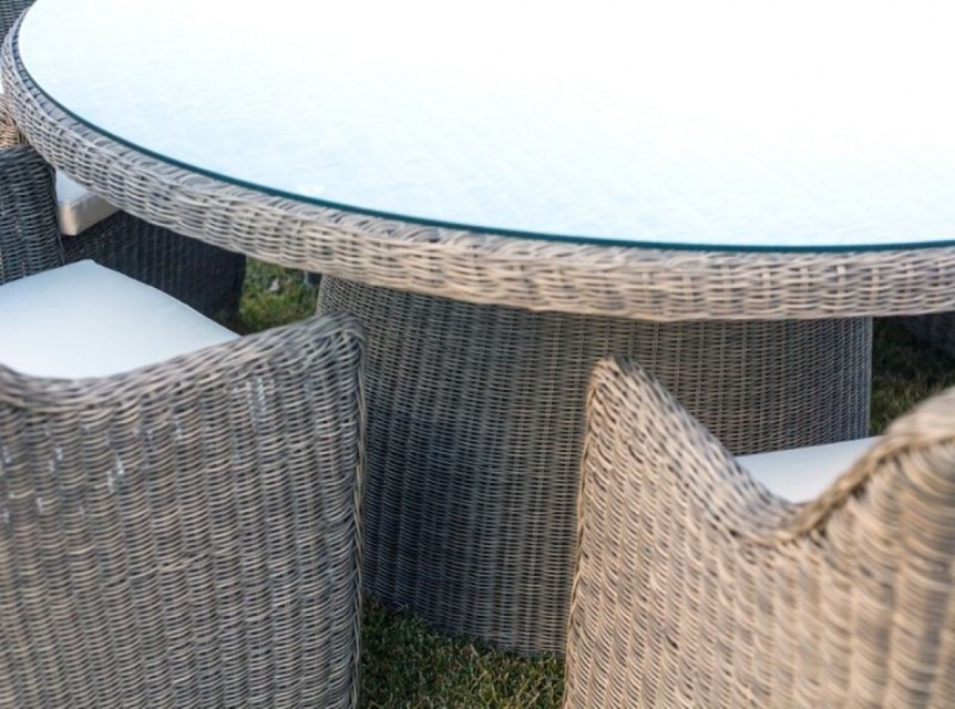 Poltrone da esterno a schienale alto