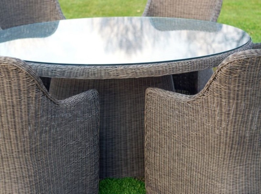 Tavolo tondo da esterno diametro 165