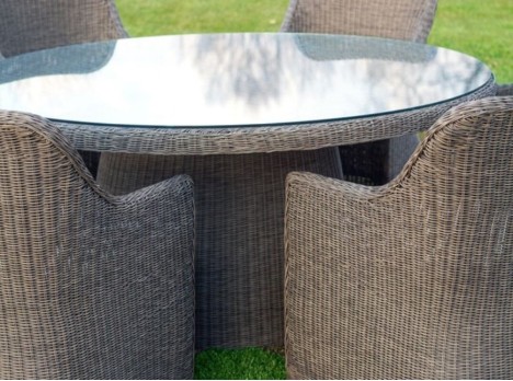 Tavolo tondo da esterno diametro 165