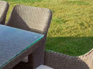 Ripiano in vetro temperato trasparente