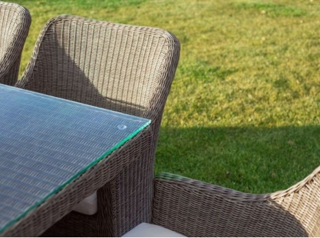 Ripiano in vetro temperato trasparente