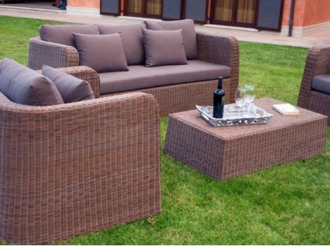 Salotto per esterno di design