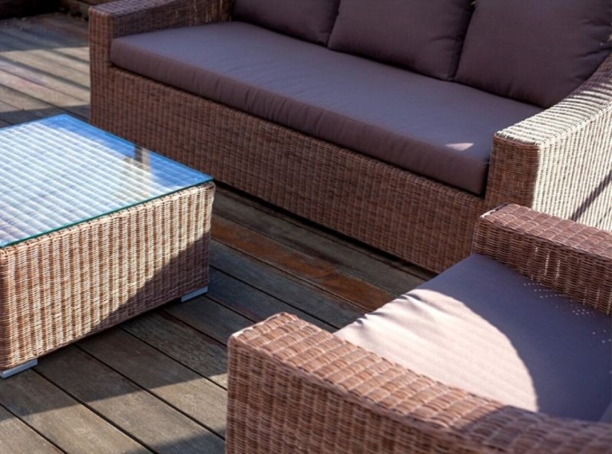 Ampie sedute per esterno