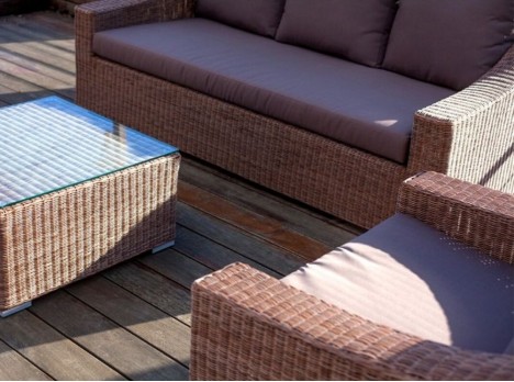 Ampie sedute per esterno