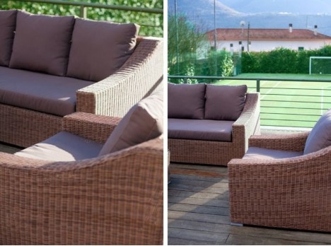 Salotto da giardini di design